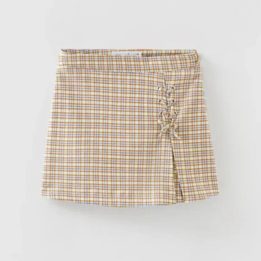 Zara Girls Pleated Tied Skirt 13-14